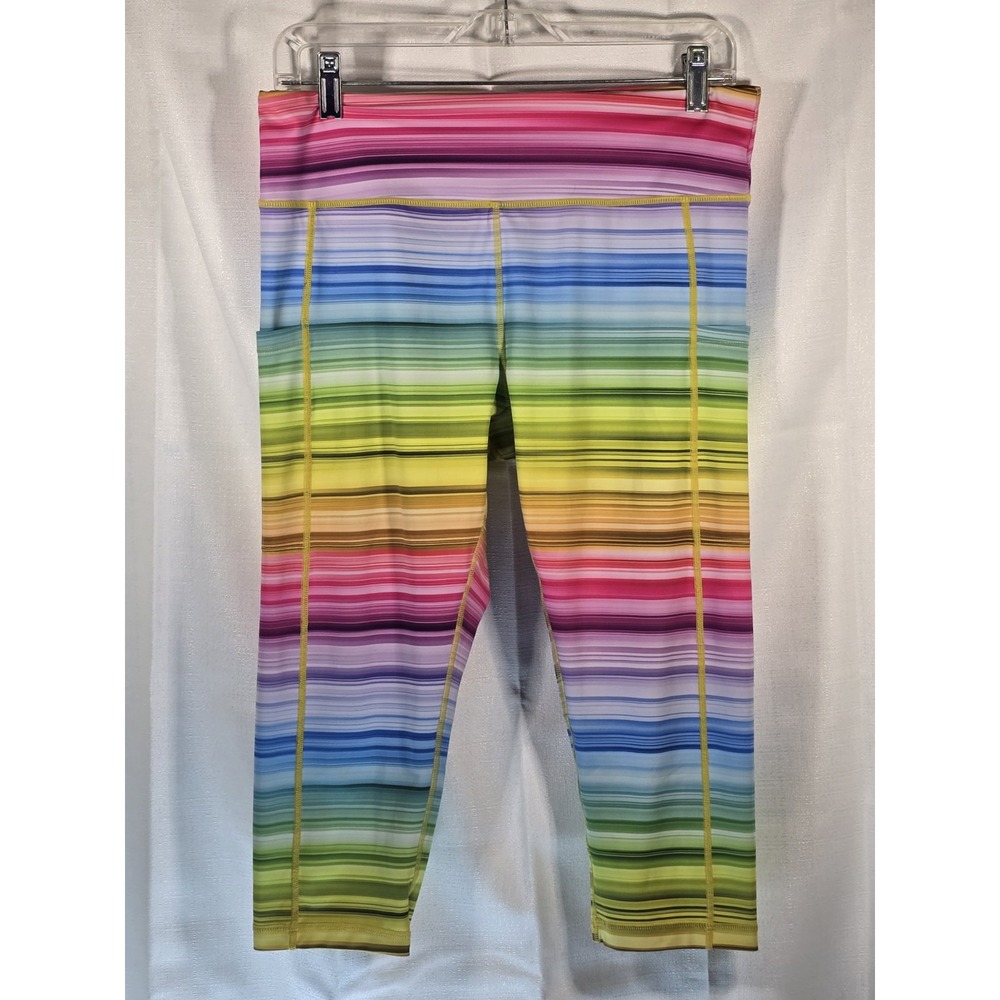 Belcorva Rainbowโ Leggings Pockets Womens Large Spandex Yoga Pants